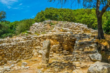 Ses Paisses antik kalıntıları Arta, Mallorca, Spai
