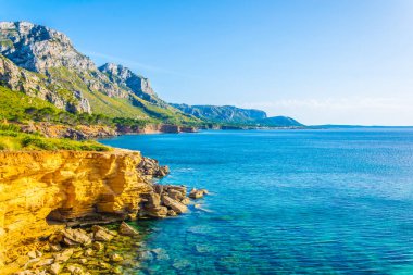 Düzensiz sahil Mallorca adlı Cap Ferrut