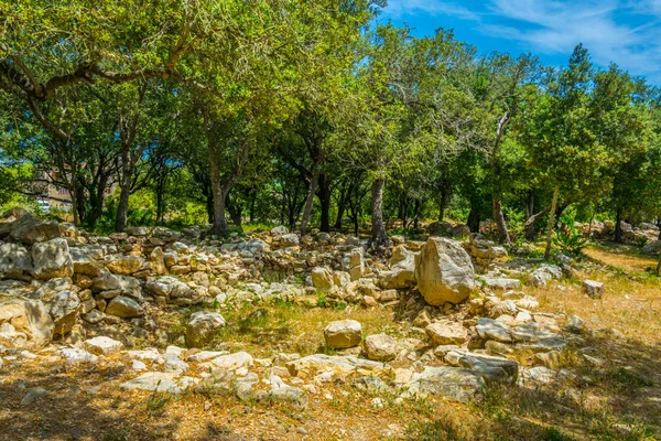 Ses Paisses Ruínas Antigas Perto Arta Maiorca Spai — Fotografia de Stock