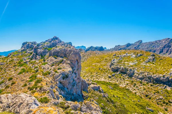 Cap Formentor, Mallorca, Spai kayalık peyzaj