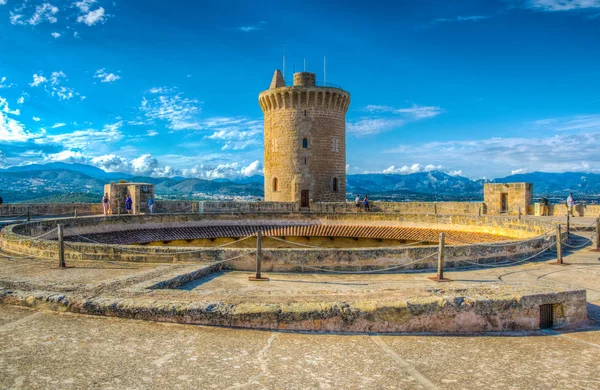 Castell Bellver Palma Mallorca Spai — Stok fotoğraf
