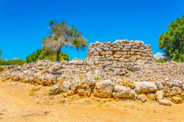 Talayot Capocorb Vell Mallorca Spai Romjai — Stock Fotó