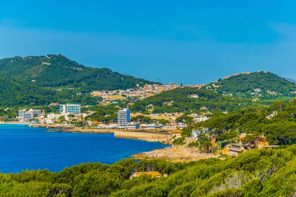 Вид Воздуха Cala Ratjada Capdepera Майорка Spai — стоковое фото