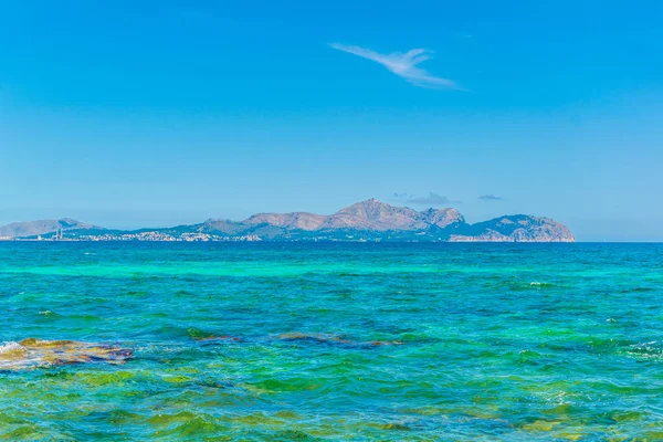 Baai Van Alcudia Mallorca Spai — Stockfoto