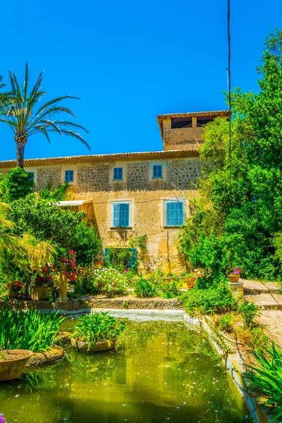 Garden at Son Marroig, former mansion of Archduke Luis Salvado, at Mallorca, Spai