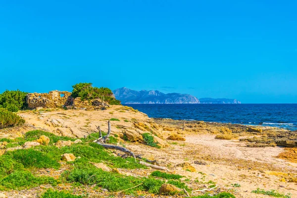 Bahía Alcudia Mallorca Spai — Foto de Stock