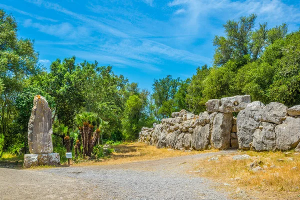 Ses Paisses Ruinas Antiguas Cerca Arta Mallorca Spai — Foto de Stock