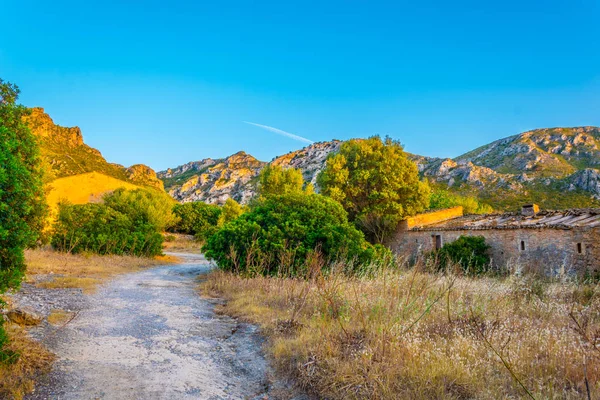 Bergstoppar Parque Natural Levant — Stockfoto