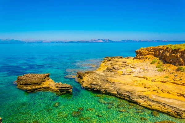 Bahía Calo Mallorca Spai — Foto de Stock