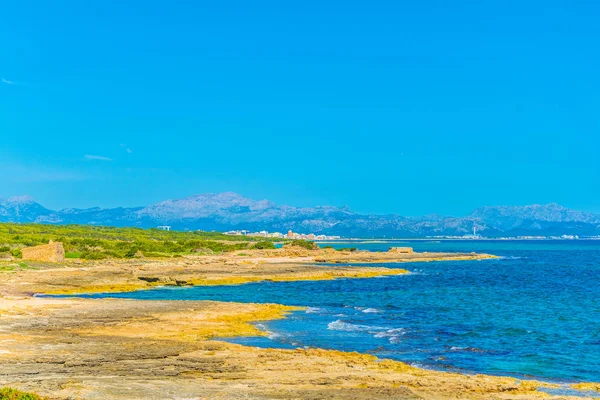 Bahía Alcudia Mallorca Spai — Foto de Stock