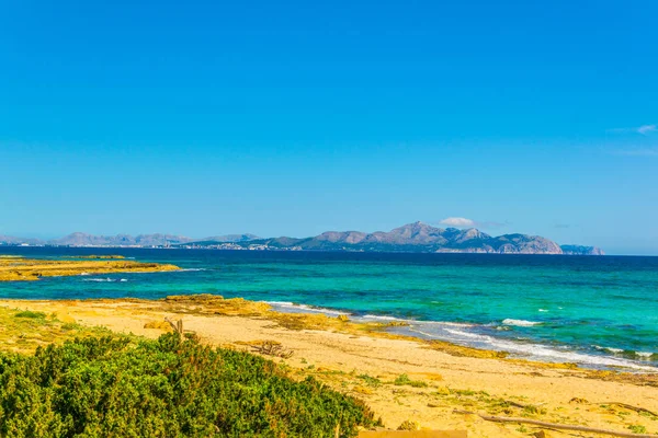 Playa Arenal Casat Mallorca Spai — стоковое фото