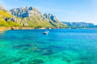 Düzensiz sahil Mallorca adlı Cap Ferrut