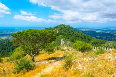 Anakara Mallorca, İspanya'nın havadan görünümü
