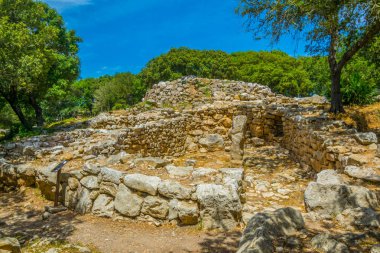Ses Paisses antik kalıntıları Arta, Mallorca, Spai