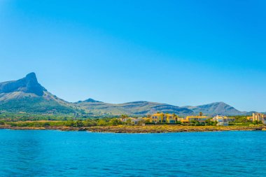 Colonia de sant pere, Mallorca, Spai deniz görünümü