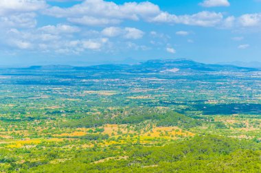 Anakara Mallorca, İspanya'nın havadan görünümü