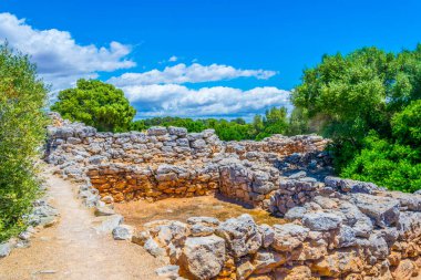 Mallorca, Spai, Talayot Capocorb Vell kalıntıları