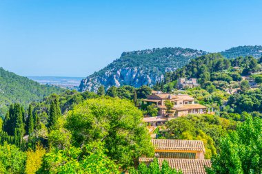 Valldemossa, Mallorca, Spai havadan görünümü