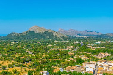 Pollenca, Mallorca, Spai havadan görünümü