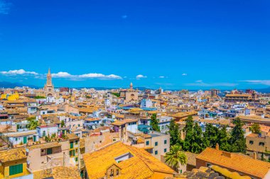 Santa Eulalia kilise, Spai Palma de Mallorca havadan görünümü