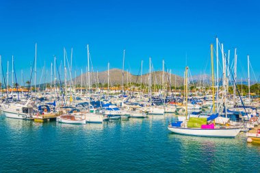 Marina, Port d 'Alcudia, Mallorca, Spai