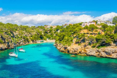 Cala Pi bay at Mallorca, Spai clipart