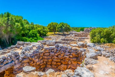 Mallorca, Spai, Talayot Capocorb Vell kalıntıları