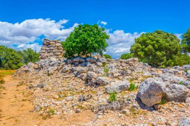 Mallorca, Spai, Talayot Capocorb Vell kalıntıları