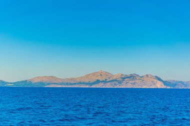 Alcudia ve pollenca koyları, Mallorca, Spai ayıran Victoria Yarımadası