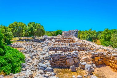 Mallorca, Spai, Talayot Capocorb Vell kalıntıları