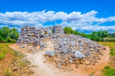 Mallorca, Spai, Talayot Capocorb Vell kalıntıları