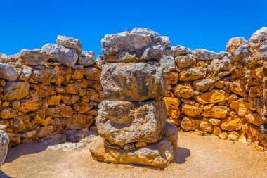 Mallorca, Spai, Talayot Capocorb Vell kalıntıları