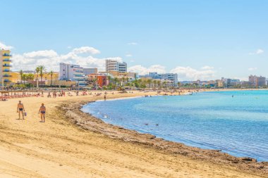 Palma de Palma Plajı Palma de Mallorca, Spai