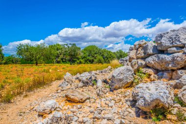 Mallorca, Spai, Talayot Capocorb Vell kalıntıları