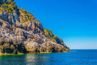 Mallorca 'dan Kaptan Farrutx, Spai.