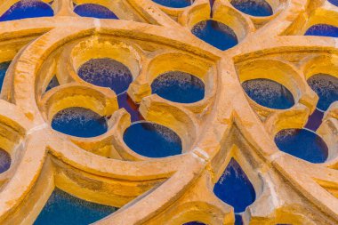 Palma de Mallorca, Spai Katedrali'nde ana penceresinin dış görünümü