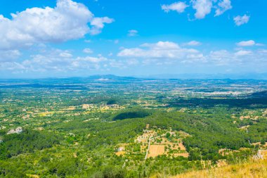 Anakara Mallorca, İspanya'nın havadan görünümü