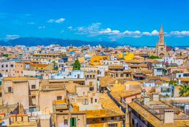 Santa Eulalia kilise, Spai Palma de Mallorca havadan görünümü