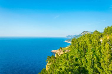Mallorca düzensiz sahil Torre del Verger, Spai görüntülendi