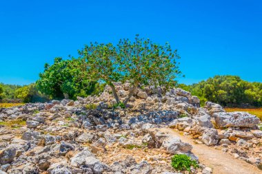 Mallorca, Spai, Talayot Capocorb Vell kalıntıları