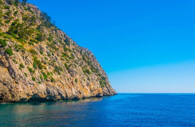 Alcudia ve pollenca koyları, Mallorca, Spai ayıran Victoria Yarımadası