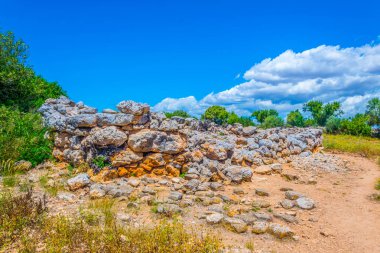 Mallorca, Spai, Talayot Capocorb Vell kalıntıları