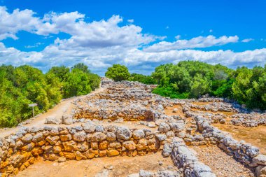 Mallorca, Spai, Talayot Capocorb Vell kalıntıları