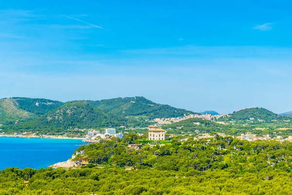 Cala ratjada ve Capdepera, Mallorca, Spai havadan görünümü