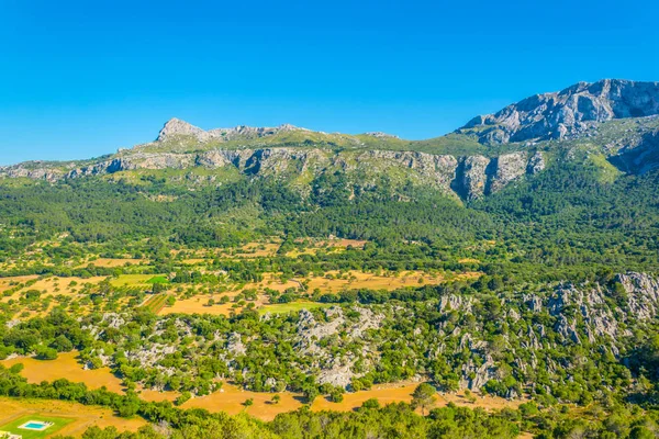 Pasmo Górskie Serra Tramuntana Majorce Spai — Zdjęcie stockowe