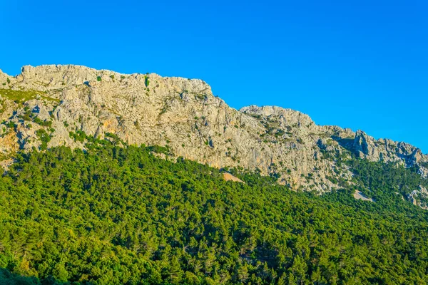 Serra Tramuntana Catena Montuosa Maiorca Spai — Foto Stock