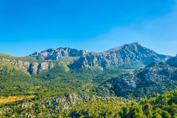 Pasmo Górskie Serra Tramuntana Majorce Spai — Zdjęcie stockowe