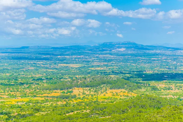 Anakara Mallorca, İspanya'nın havadan görünümü