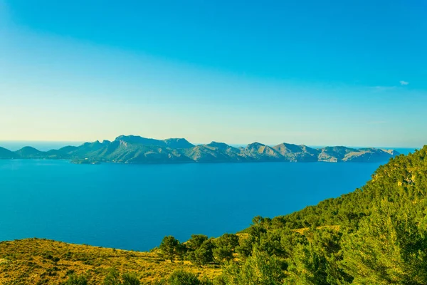 Mallorca, Spai, Cap Formentor çevrili Pollenca Körfezi