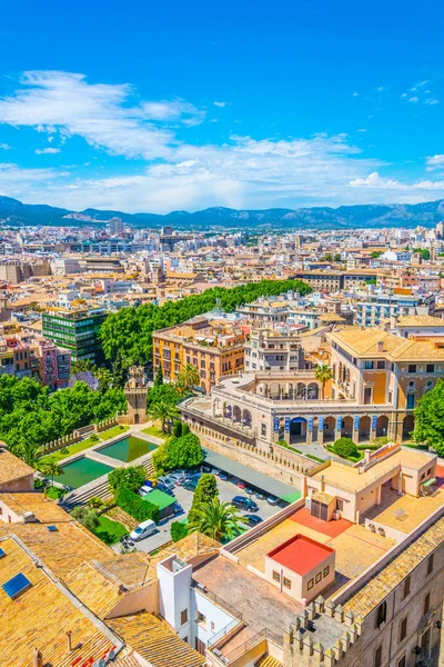 Vista Aérea Palma Mallorca Spai — Foto de Stock